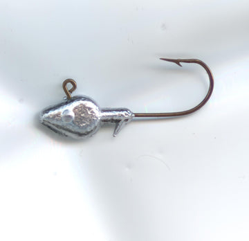 S & J's Tackle Box Do-It Minnow Head Jig with 1/8 oz Eagle Claw hook for reliable hookups
