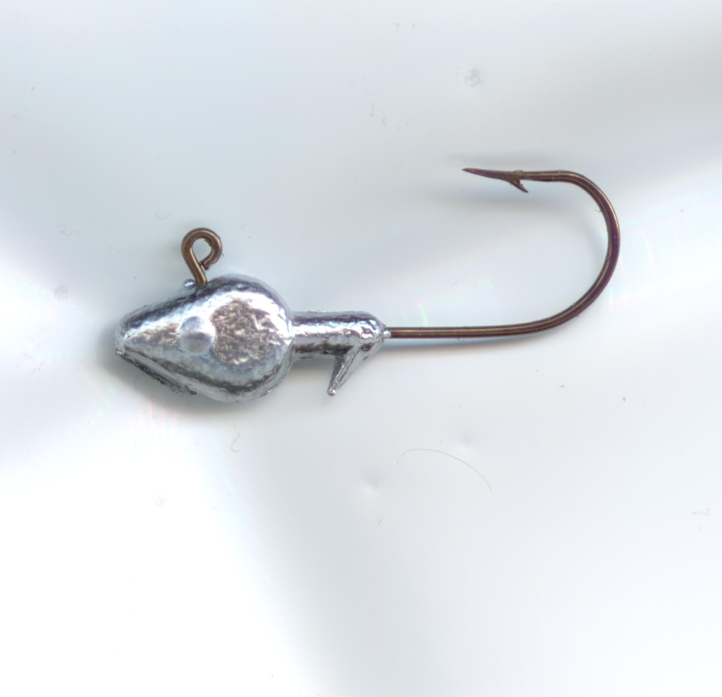 S & J's TACKLE BOX Minnow head jig, 1/8oz, Eagle Claw hook for reliable luring