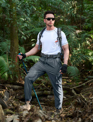 S Spowind hiking pants elastic waistband for adjustable, comfortable fit