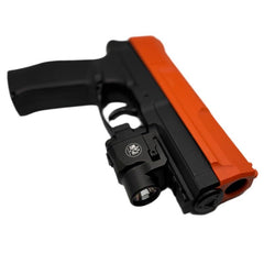 S.A. Self Defense mini laser light sight adjustable 532nm green laser for precise targeting.