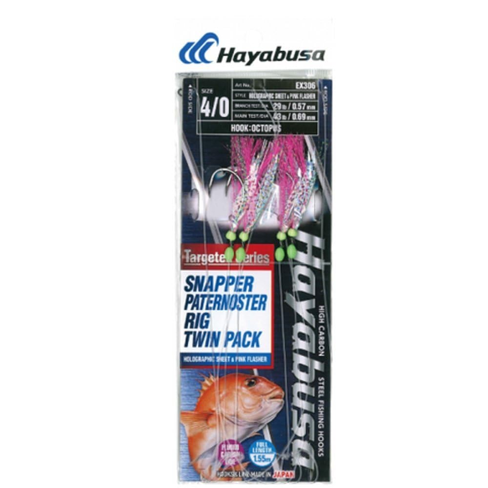 Sabiki Hayabusa branch line 29lb provides balanced secondary length.