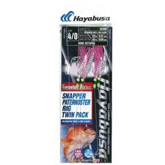 Sabiki Hayabusa branch line 29lb provides balanced secondary length.