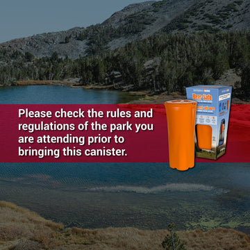 SABRE Frontiersman bear safe water-tight gasket preserves food freshness