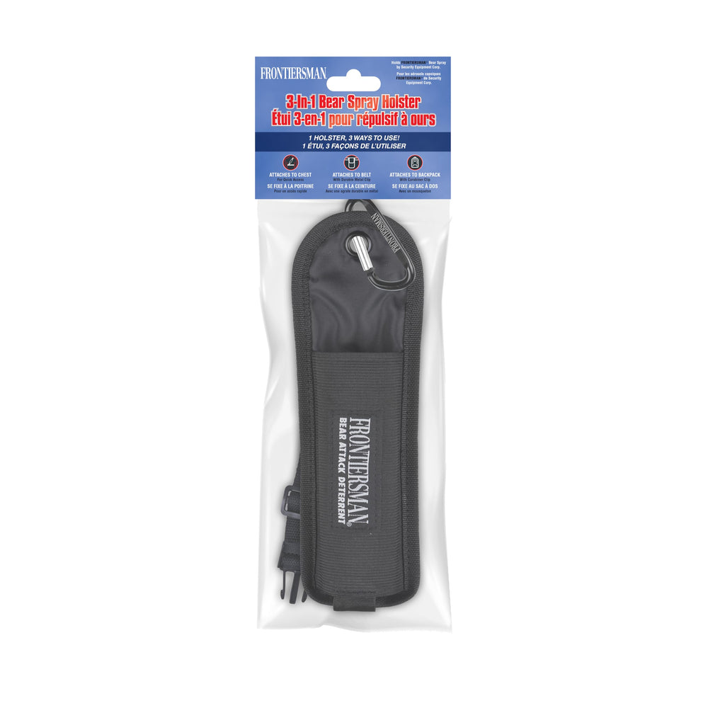 One-size-fits-most SABRE Frontiersman holster ensuring simple access