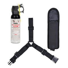 SABRE Frontiersman MAX bear spray shows 40 ft range for safer wildlife encounters