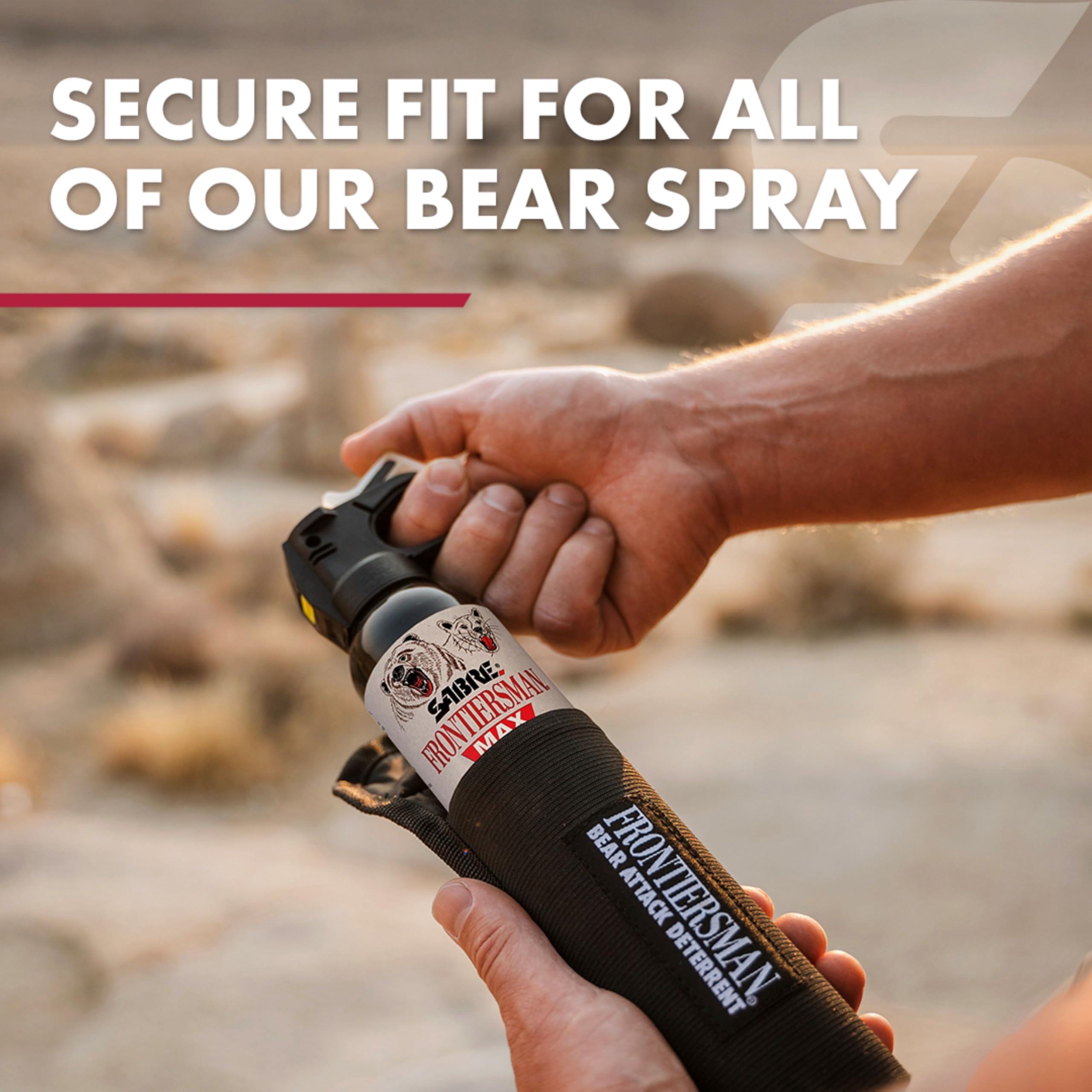SABRE Frontiersman MAX EPA approved deterrent for bears and mountain lions
