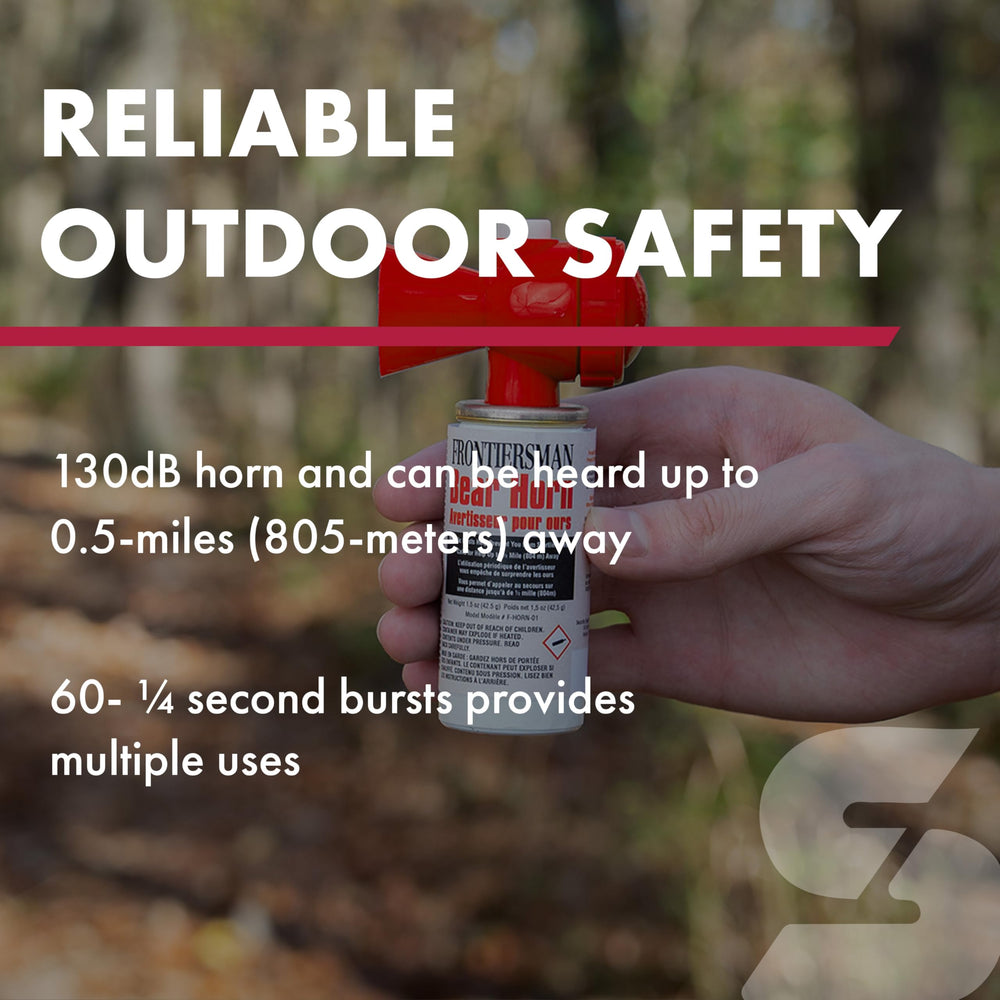 SABRE Frontiersman MAX EPA-certified deterrent for bear and mountain lion scenarios