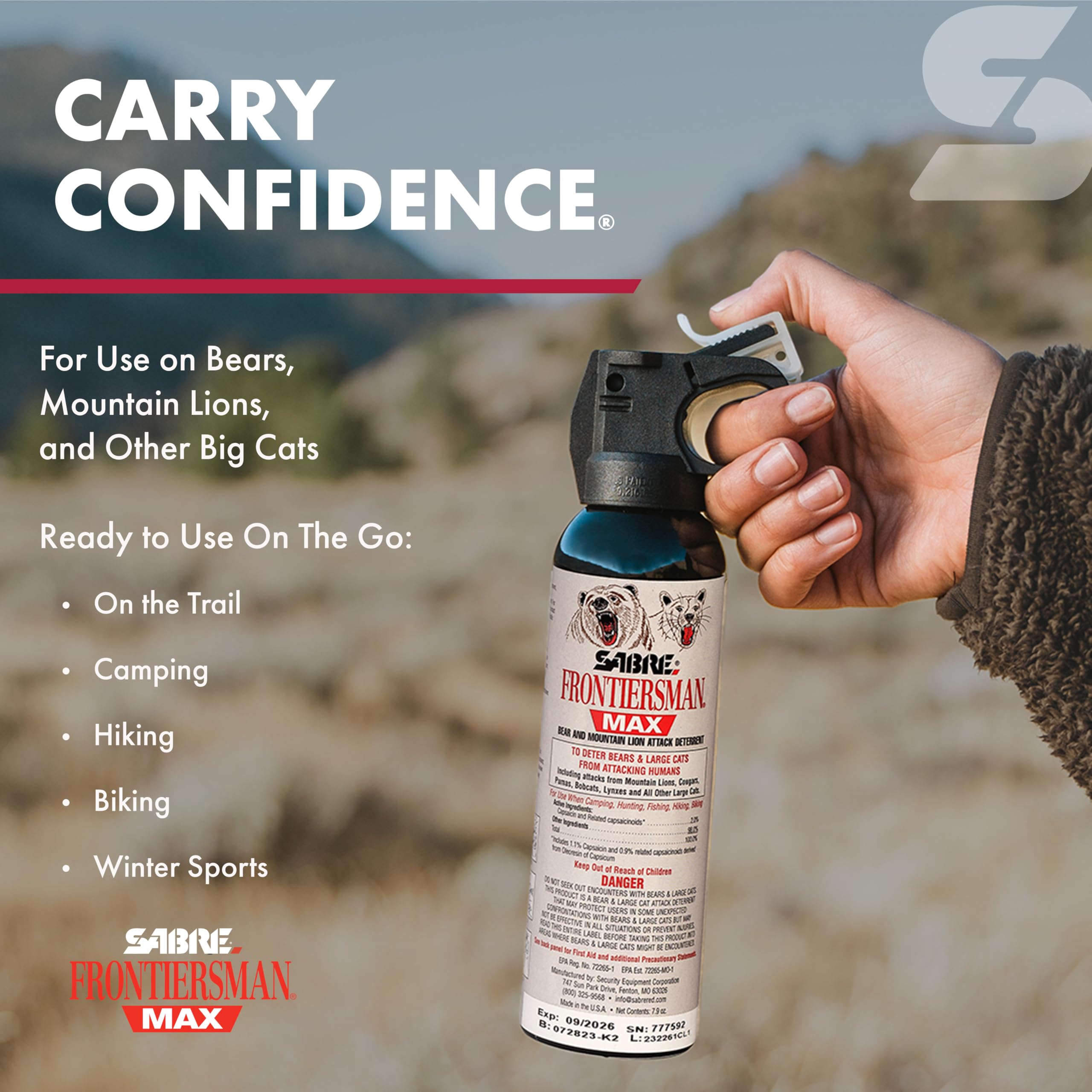 Made in the USA with an EPA-approved formula for reliability.