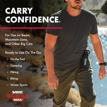 SABRE Frontiersman Max proudly made in the USA for trusted safety standards.