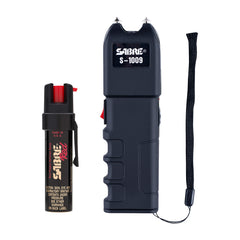 SABRE pepper spray image showing 35 bursts and safety indicator