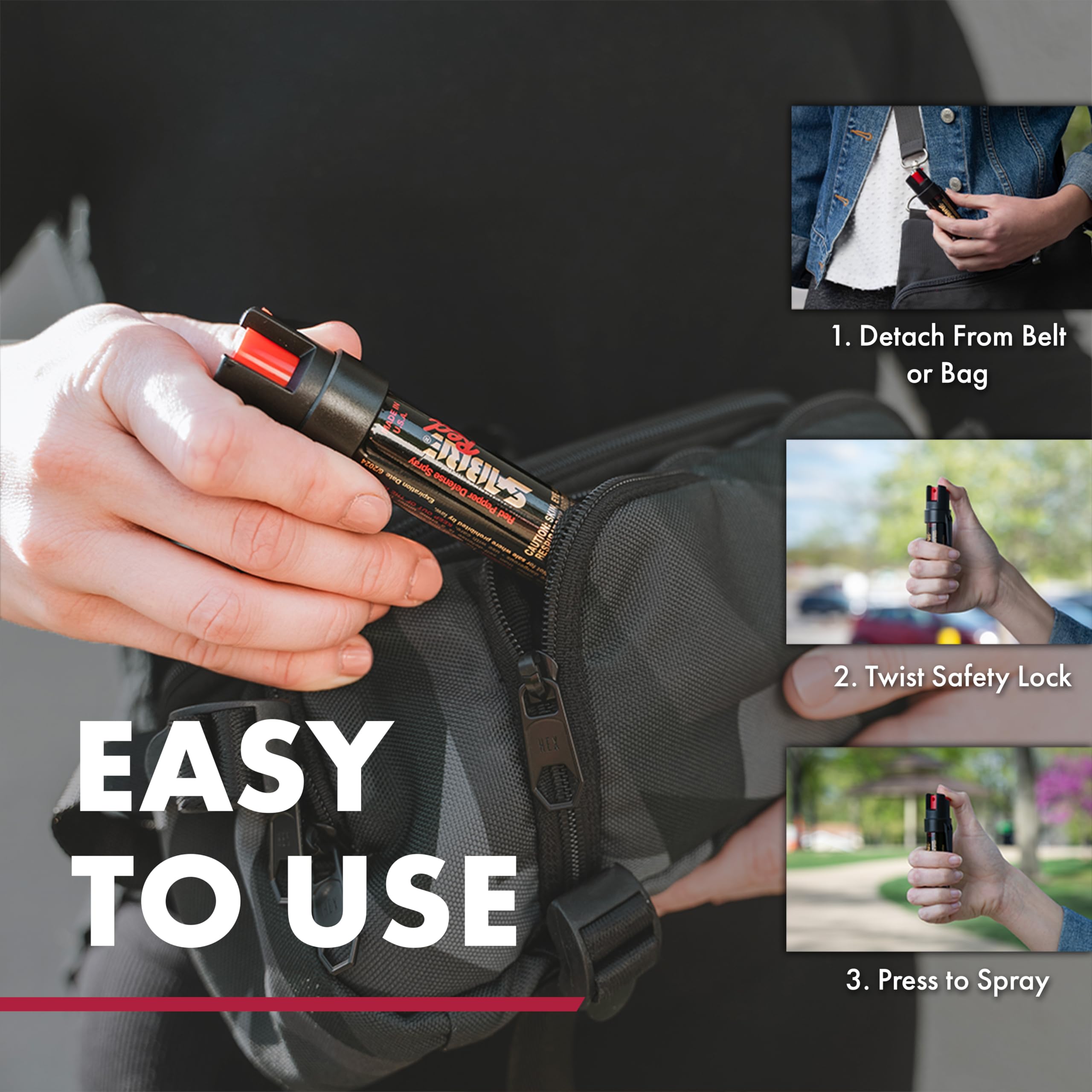 Rechargeable battery for SABRE stun gun