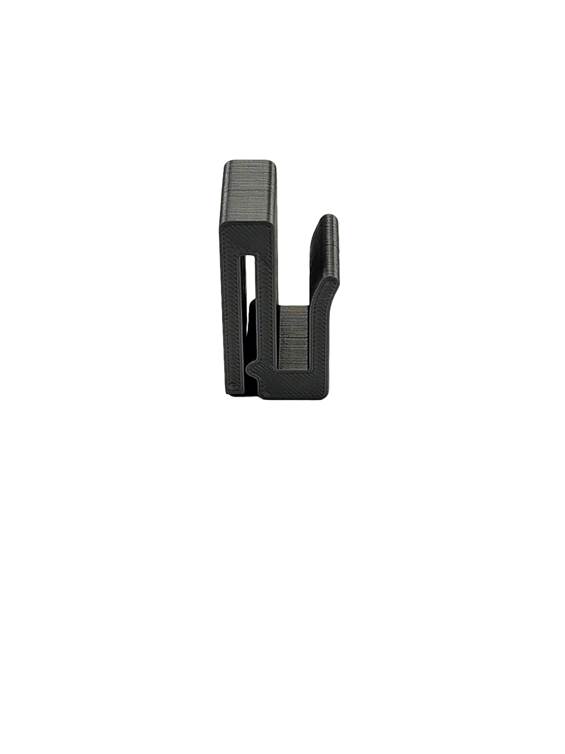 Saddle hunting molle clip set 3 Space Gray secures gear and aids on-tree access.