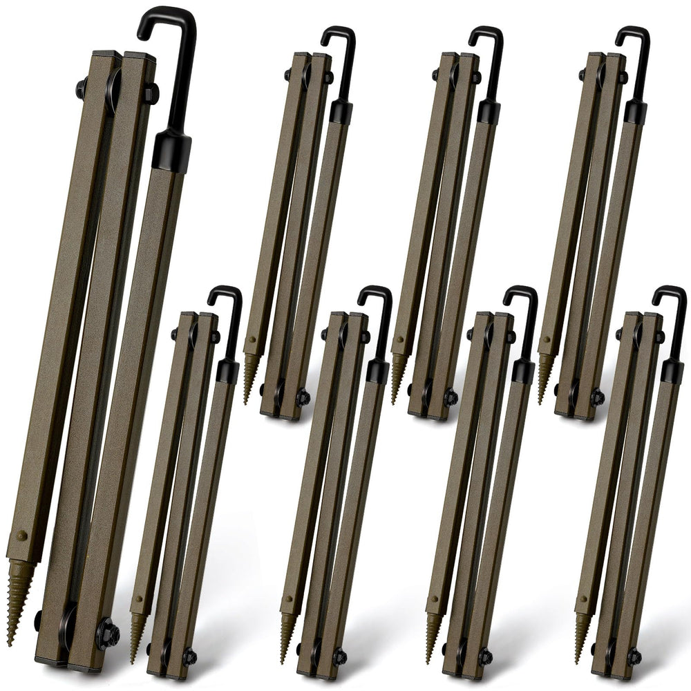 Sadnyy bow hangers package includes eight pieces for organized gear.