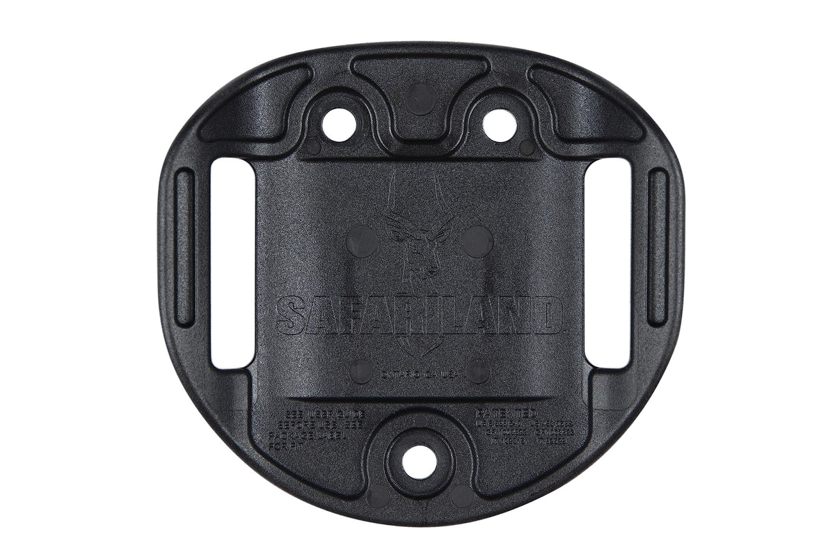 Safariland 1-5 contoured belt loop for ambidextrous use in black