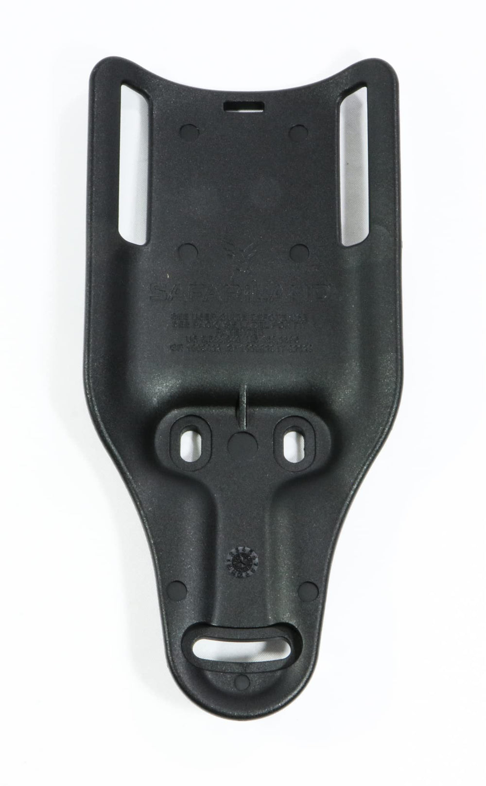 Low ride design reducing hip bone pressure on concealed carry