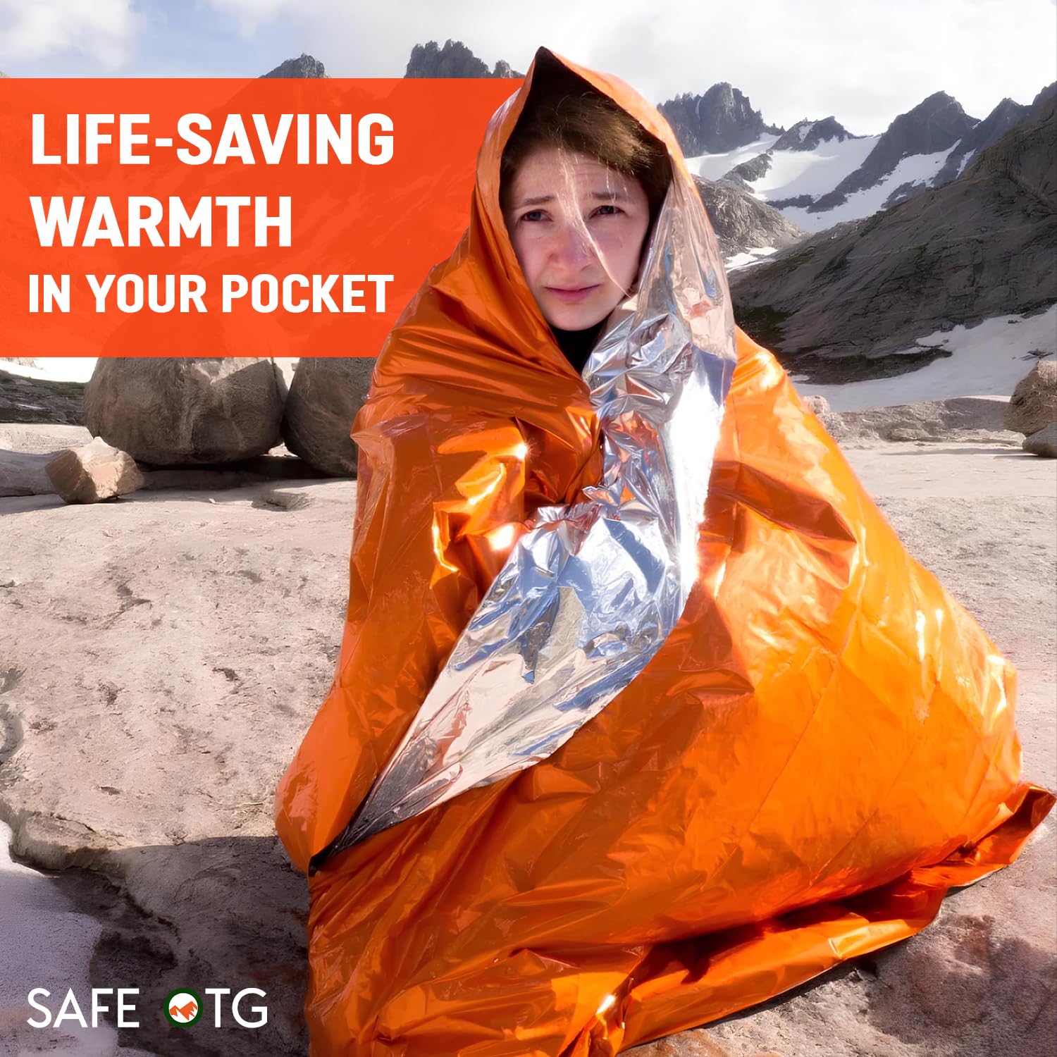 Safe OTG blanket is lightweight and portable for go bags.