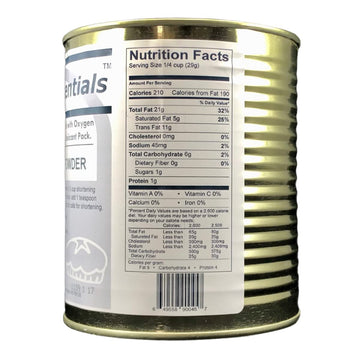 SAFECASTLE shortening powder blended into dry mix for fluffy baked goods