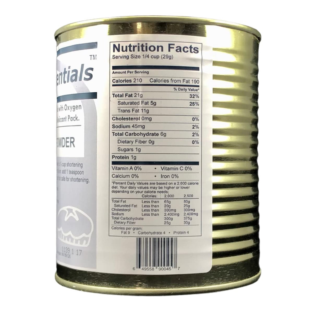 SAFECASTLE shortening powder blended into dry mix for fluffy baked goods