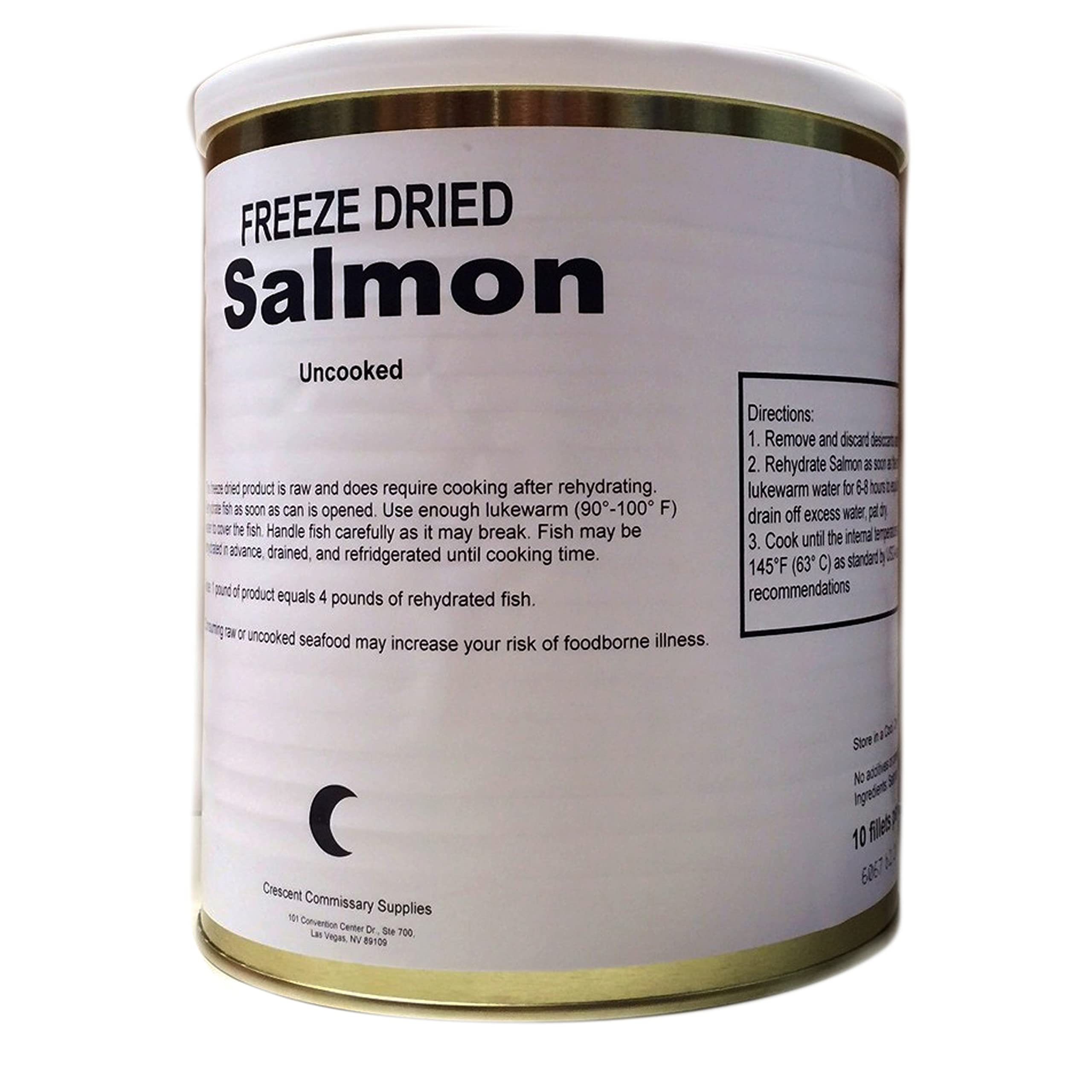 SAFECASTLE camping setup with salmon ideal for bug-out bags