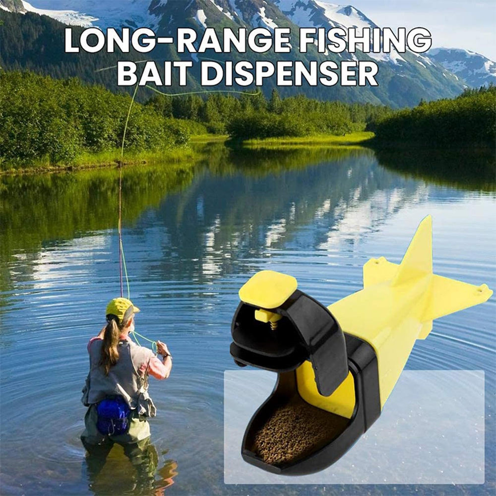 Assembly view of SagaSave bait rocket showcasing setup