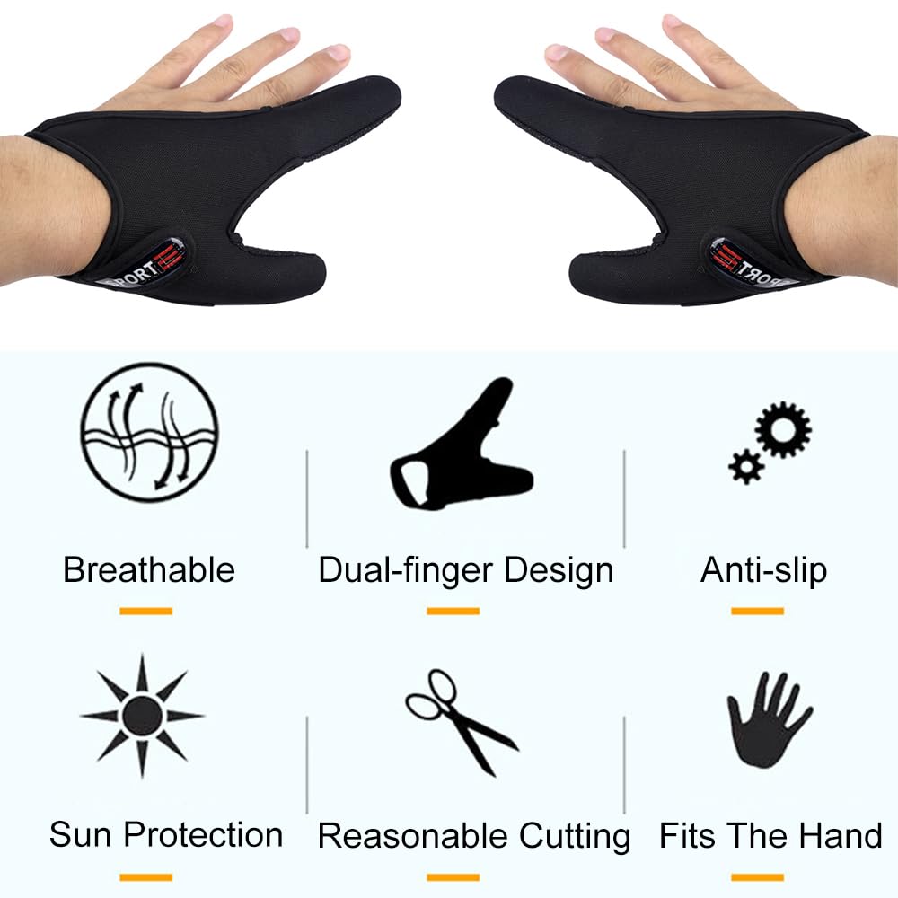 SagaSave wrist-adjustable design ensures secure fit for fishing