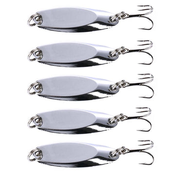 SagaSave spoon-shaped lure in gold 5g for deeper-water targets.