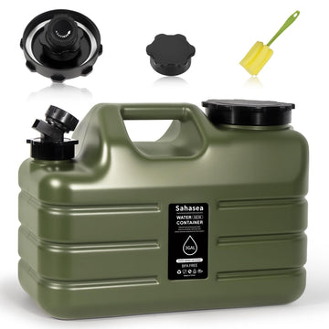 Sahasea 3 Gallon Water Jug large-capacity ideal for two-day camping hydration.