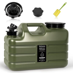 Sahasea 3 Gallon Water Jug large-capacity ideal for two-day camping hydration.