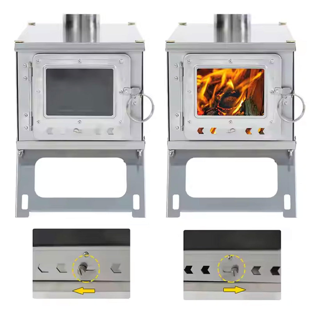 SAILINGFLO spark arrestor—enhanced tent safety during camp cooking.