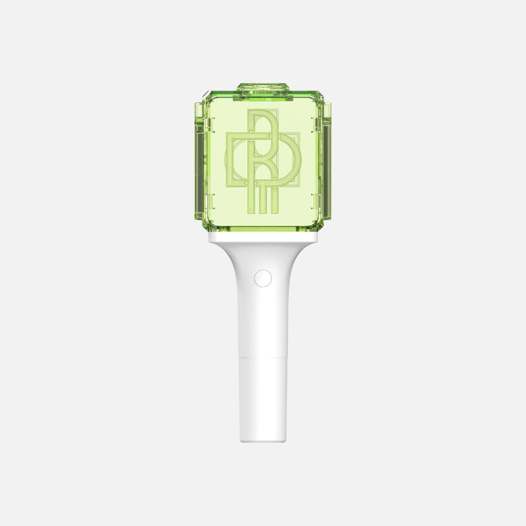 Dreamus NCT Dream Light Stick Ver.2 Green out box highlights authentic packaging for safe purchase.