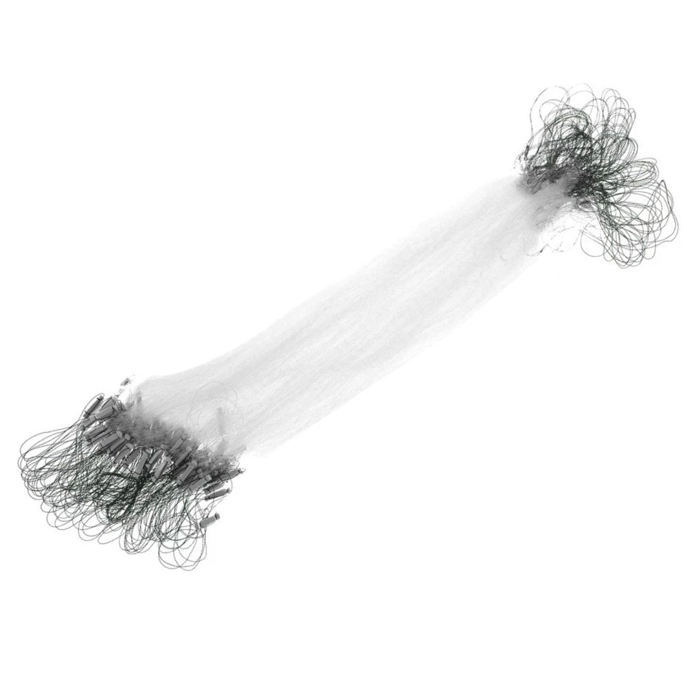 Floats attached to Saim cast net for buoyancy