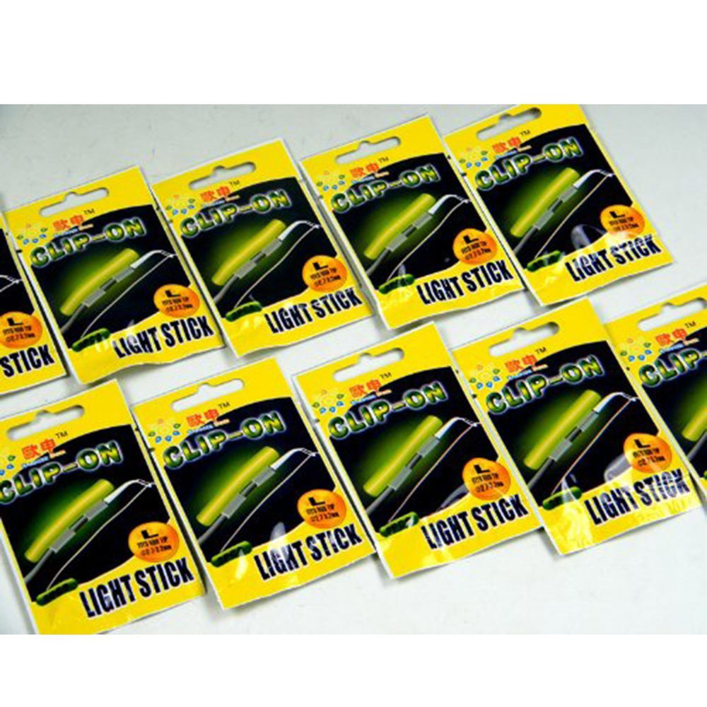 Dry type snap glow sticks packaging indicating 50 bags per lot