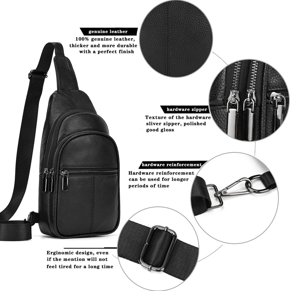 SAIION 9342 black front zip pockets illustrate quick-access organization.