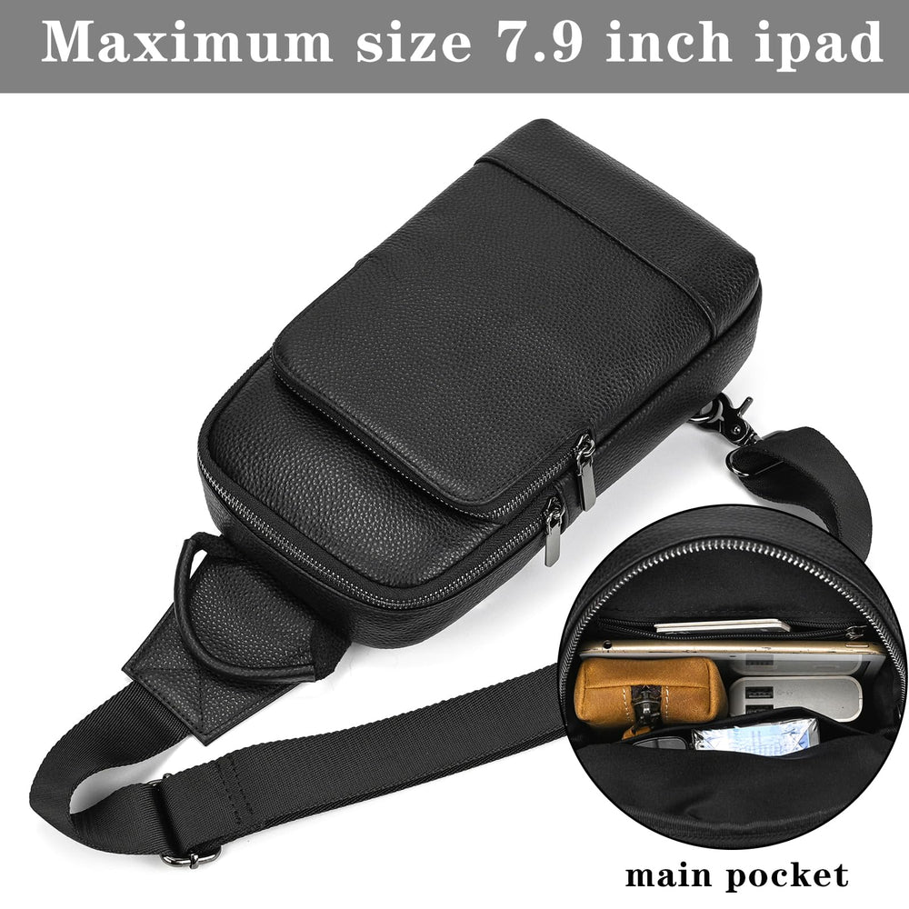 SAIION sling bag dimensions 16x7x27 cm highlight slim profile