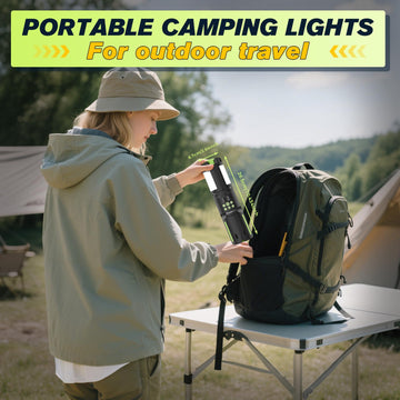 SakerPlus IP55-rated lantern resists rain and splashes outdoors