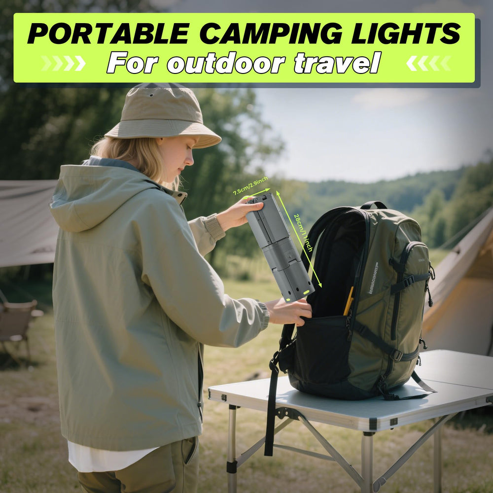 SakerPlus USB-C power bank feature charges phones during hikes.