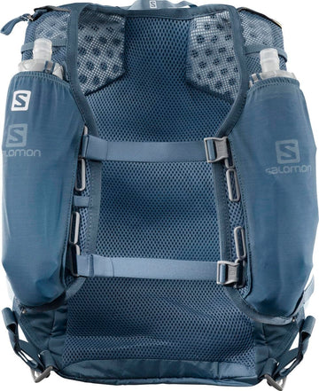 Salomon AGILE 12 in action on rugged trail with stable support