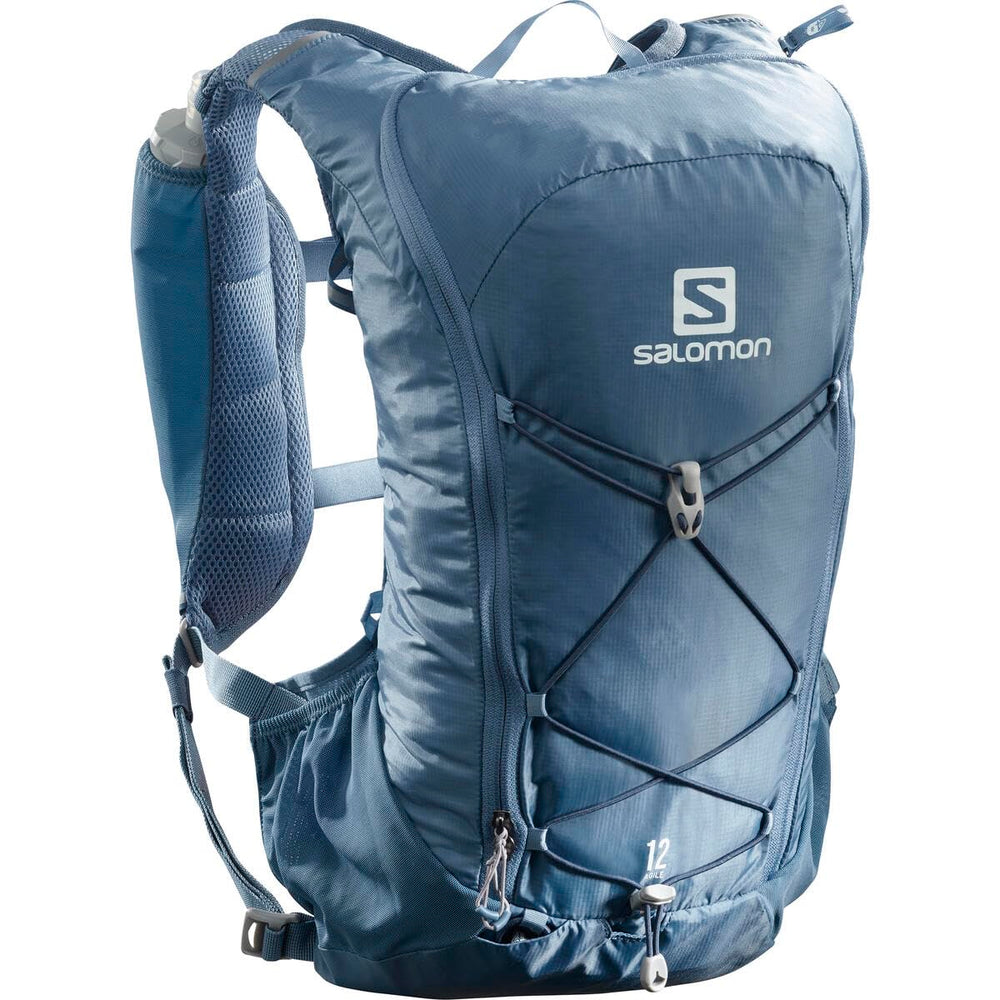 Salomon AGILE 12 includes two soft 500 ml flasks at front access