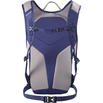 Salomon Trailblazer 10 zippers and fabric underline durability and eco-conscious materials.