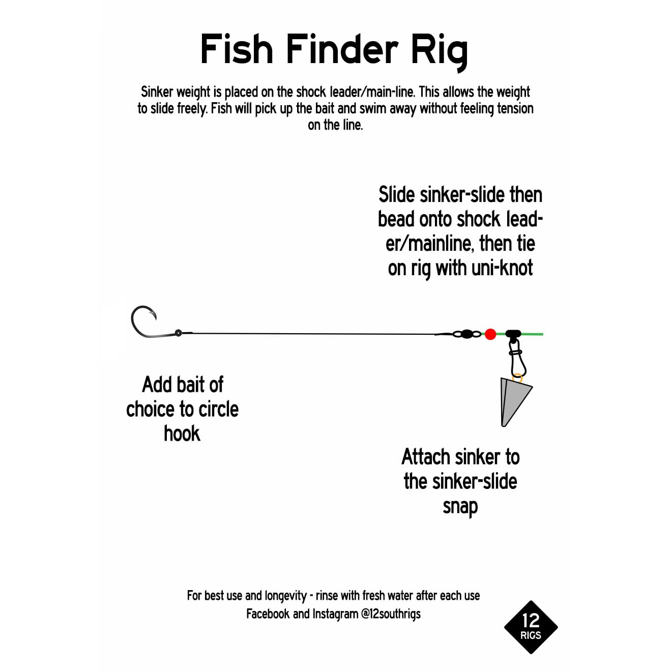 Salt Tide Fishing 100lb mono provides strong, dependable line for saltwater rigs.