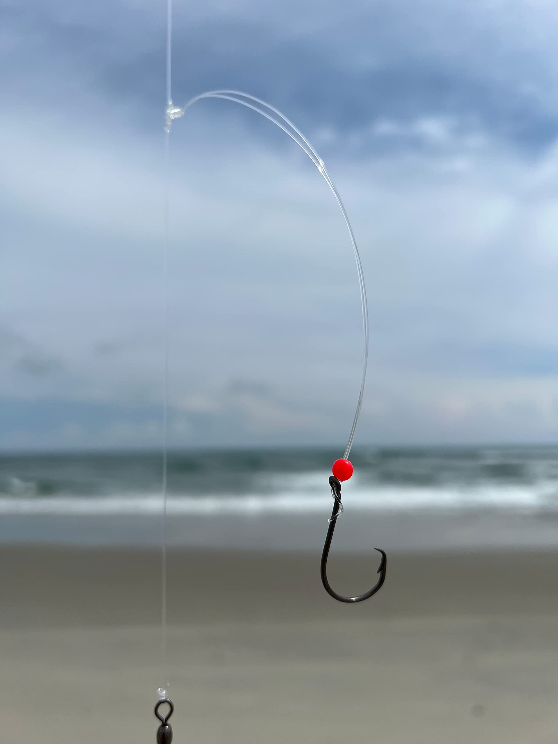 Salt Tide Fishing hand-tied rigs ideal for pompano, whiting, croaker.