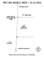 Salt Tide Fishing pre-tied surf rig pack simplifies rigging on-water.