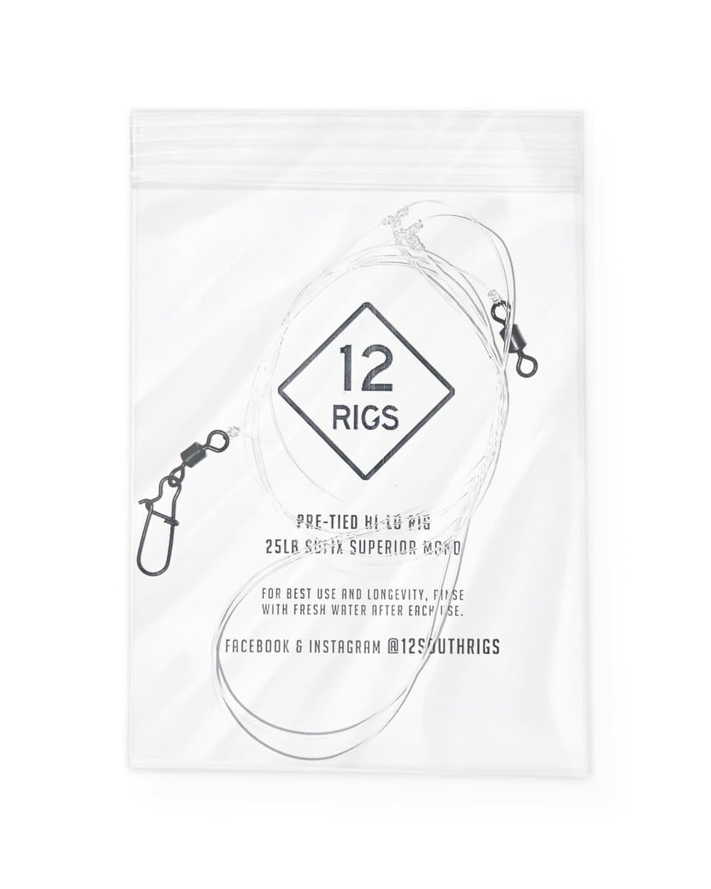 Salt Tide Fishing t-knot anti-tangle feature helps prevent line snags.