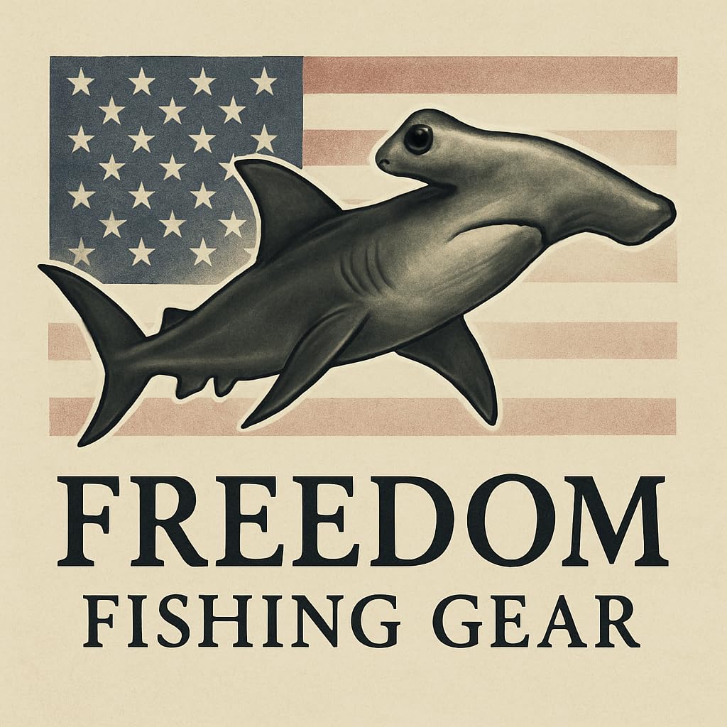 Saltwater big-game tackle with shark fishing rig