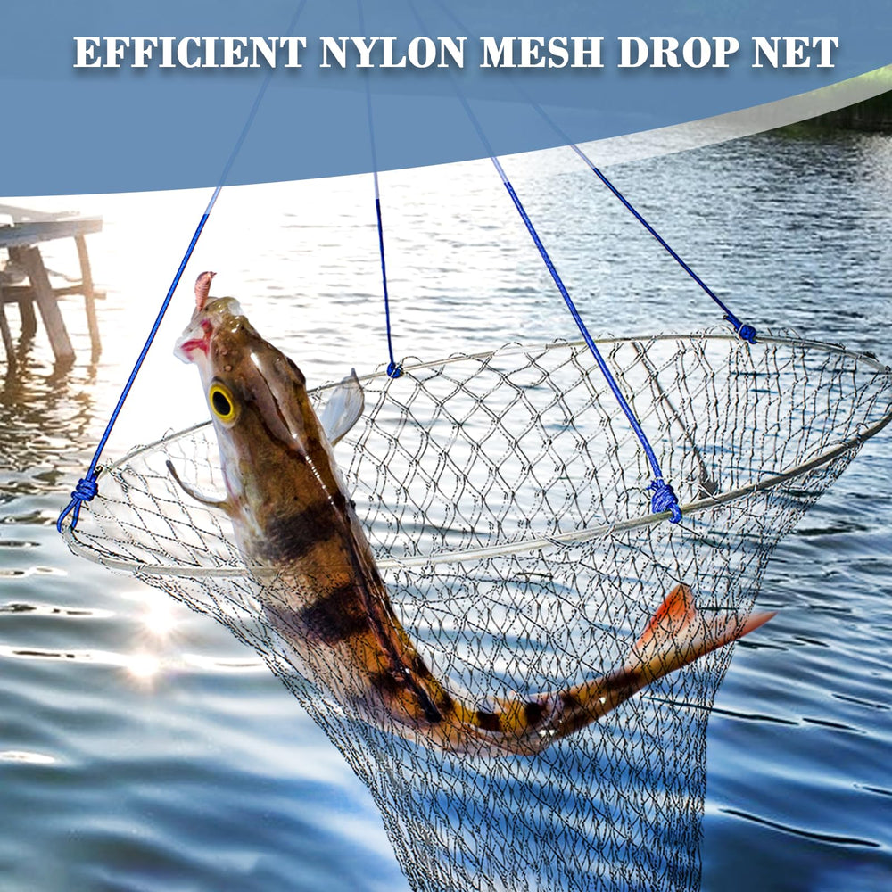 Net suitable for saltwater and freshwater use