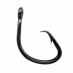 Saltwater heavy-duty live bait hook size 2/0 with black nickel coating