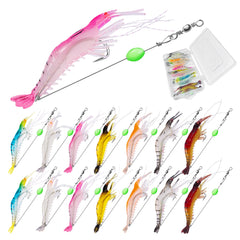 Glow-in-the-dark saltwater shrimp lure - color 1