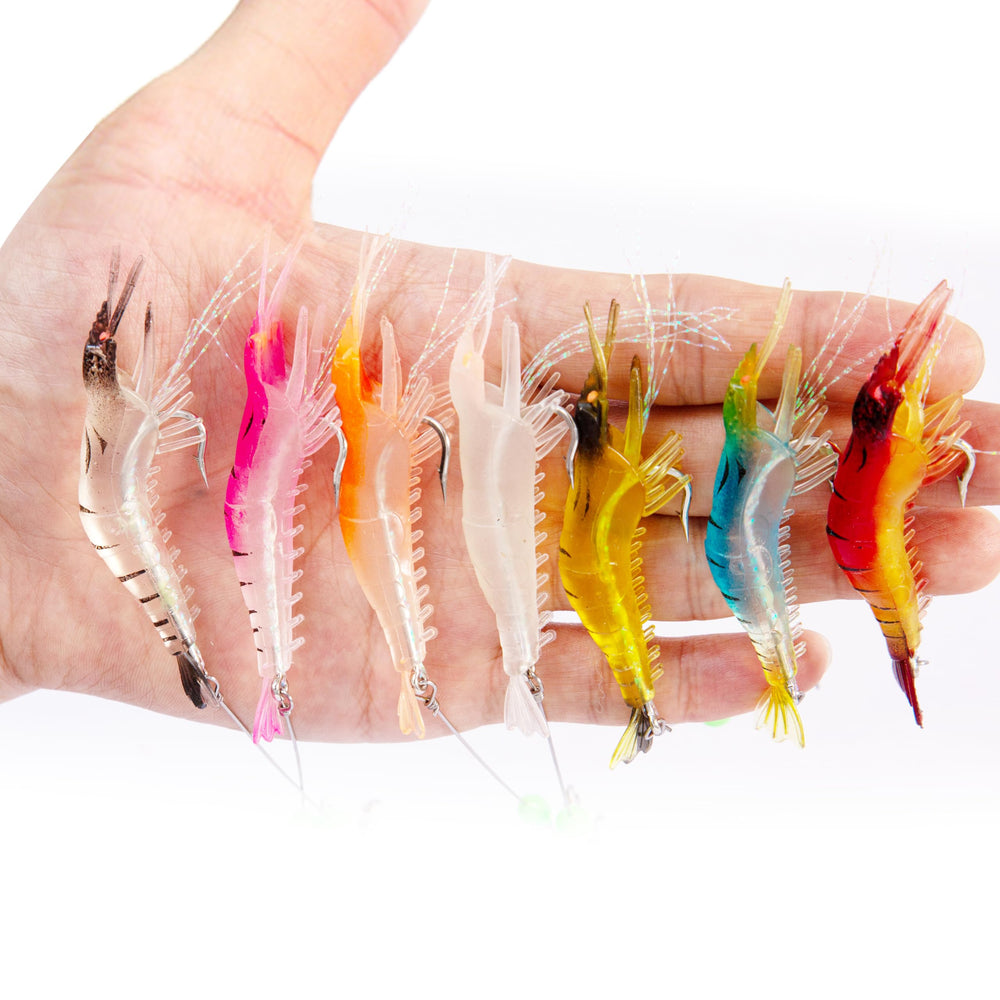 Glow-in-the-dark saltwater shrimp lure - color 5