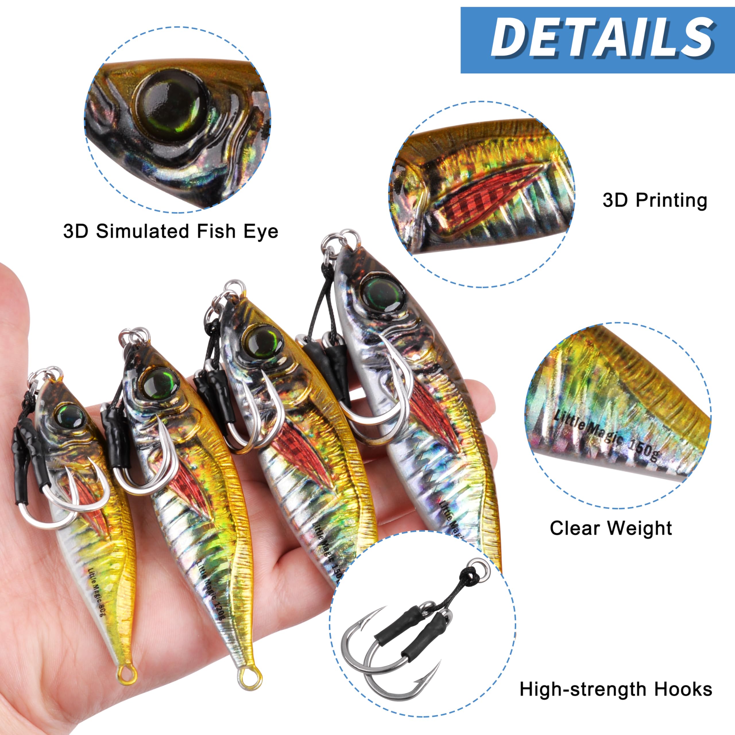 Jig head with high-strength double assist hooks