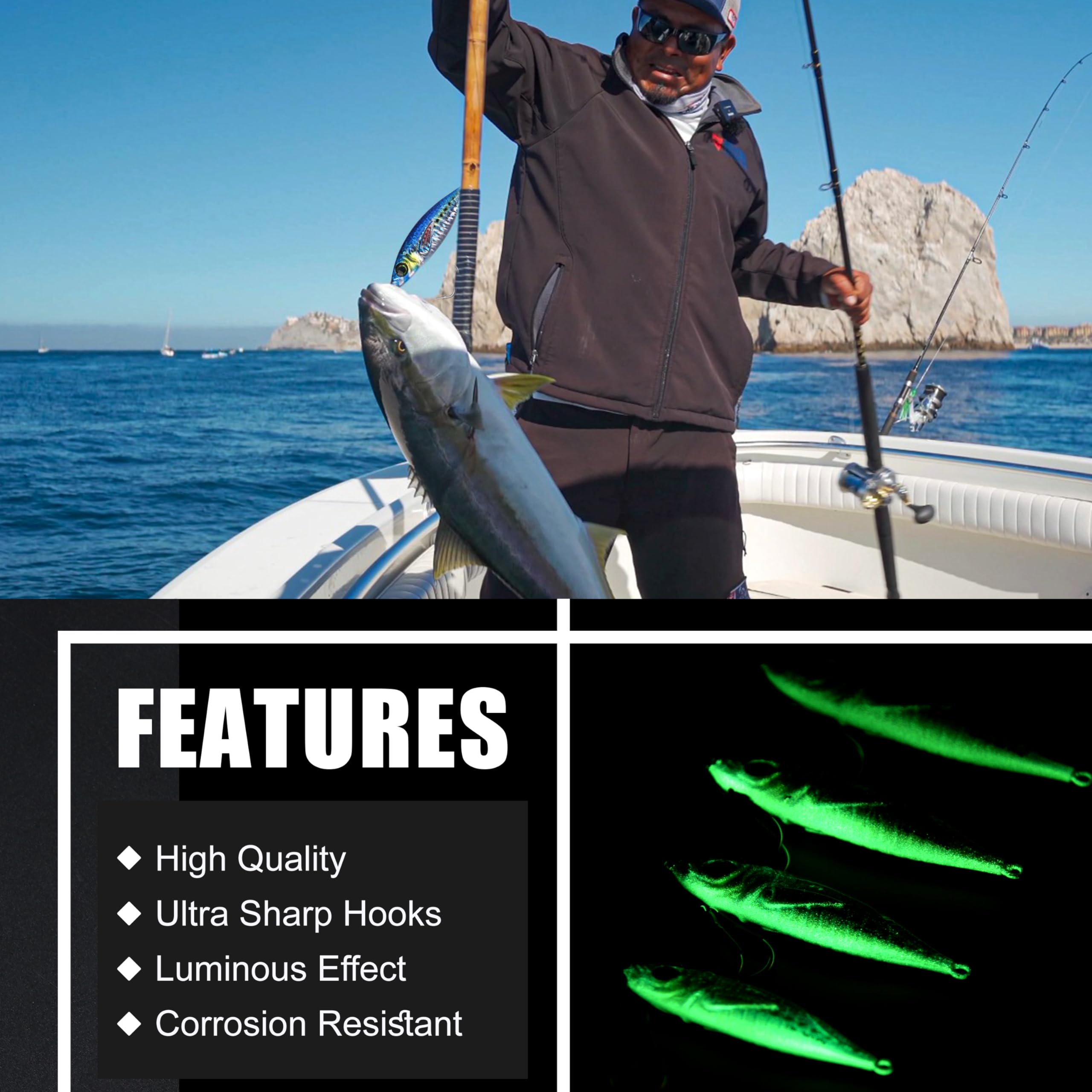 Laser-coated jig highlighting realistic scale design